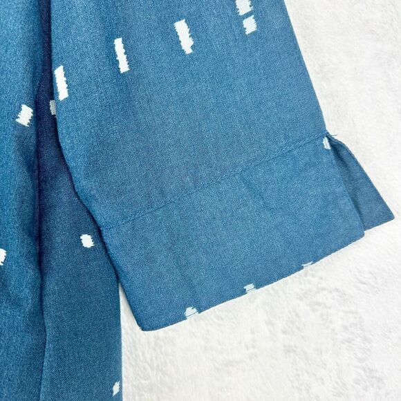 Fridaze Elsie Linen Jacket Size Small Lagenlook Artsy Wrinkle Resistant - Picture 8 of 12